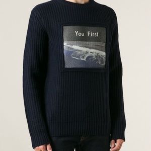 Chunky Acne Studios wool jumper